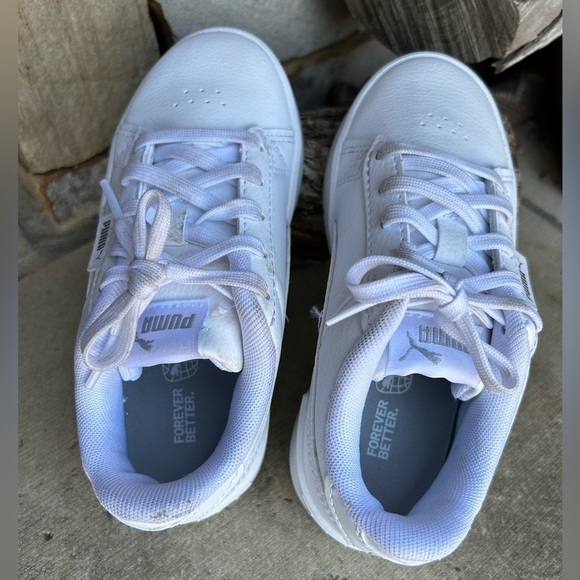 Puma Forever Better Kids Jada Court Trainers child sneaker shoes Sz-11.5C. F - Picture 8 of 9